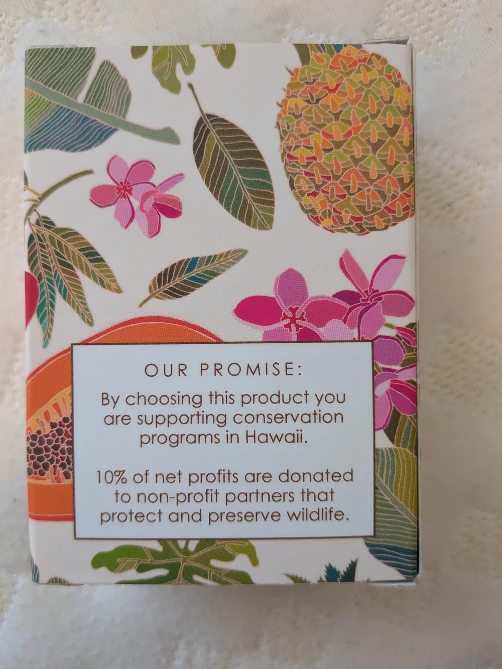 ALOHA Collection Plumeria Nectar Soap - Pink & Orange